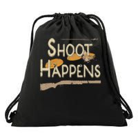 Clay Target Shooting Skeet Trap Sporting Clays Drawstring Bag