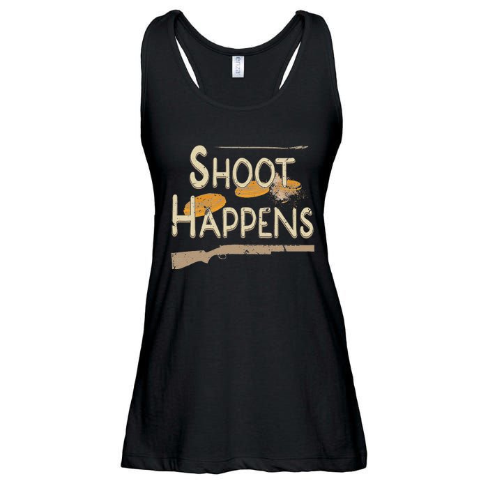 Clay Target Shooting Skeet Trap Sporting Clays Ladies Essential Flowy Tank