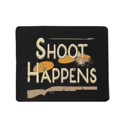 Clay Target Shooting Skeet Trap Sporting Clays Mousepad