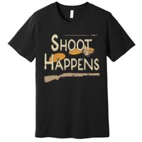 Clay Target Shooting Skeet Trap Sporting Clays Premium T-Shirt