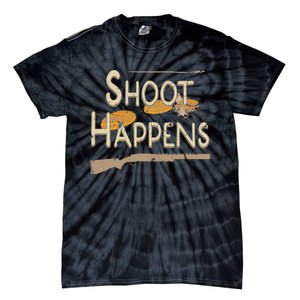 Clay Target Shooting Skeet Trap Sporting Clays Tie-Dye T-Shirt