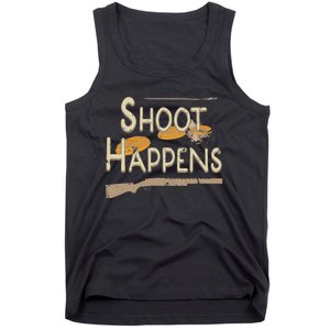 Clay Target Shooting Skeet Trap Sporting Clays Tank Top