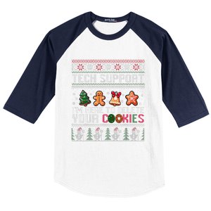 Christmas Tech Support Here To Delete Cookies Xmas Baseball Sleeve Shirt