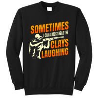 Clay Trap Shooting Flying Launcher Sweatshirt