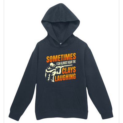 Clay Trap Shooting Flying Launcher Urban Pullover Hoodie