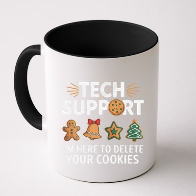 Christmas Tech Support Here To Delete Cookies Xmas(3) Coffee Mug