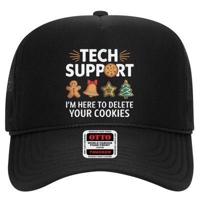 Christmas Tech Support Here To Delete Cookies Xmas(3) Trucker Hat