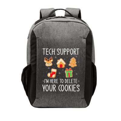Christmas Tech Support Here To Delete Cookies Xmas Vector Backpack
