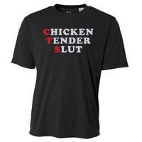 Chicken Tender Slut Cooling Performance Crew T-Shirt