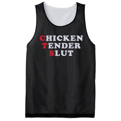 Chicken Tender Slut Mesh Reversible Basketball Jersey Tank