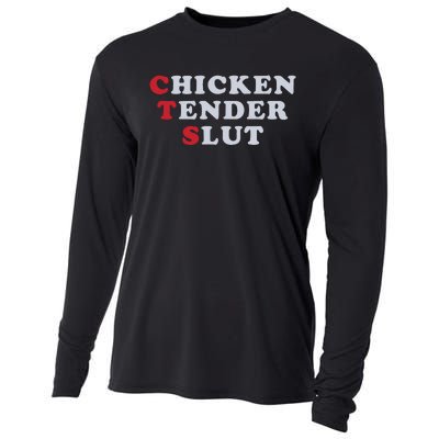 Chicken Tender Slut Cooling Performance Long Sleeve Crew