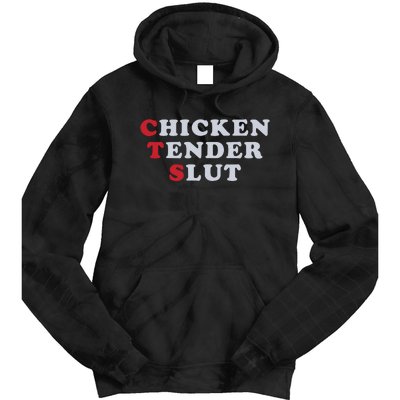 Chicken Tender Slut Tie Dye Hoodie