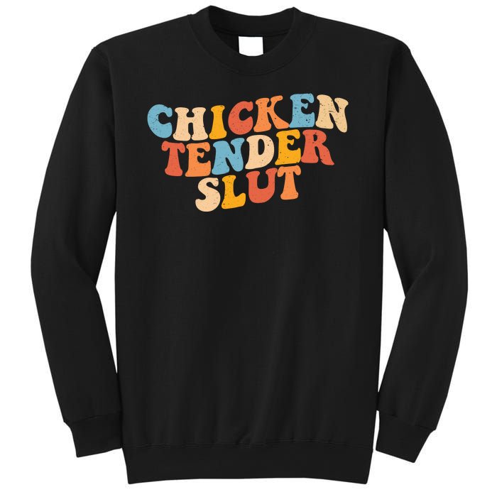 Chicken Tender Slut Retro Funny Sweatshirt