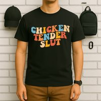 Chicken Tender Slut Retro Funny T-Shirt