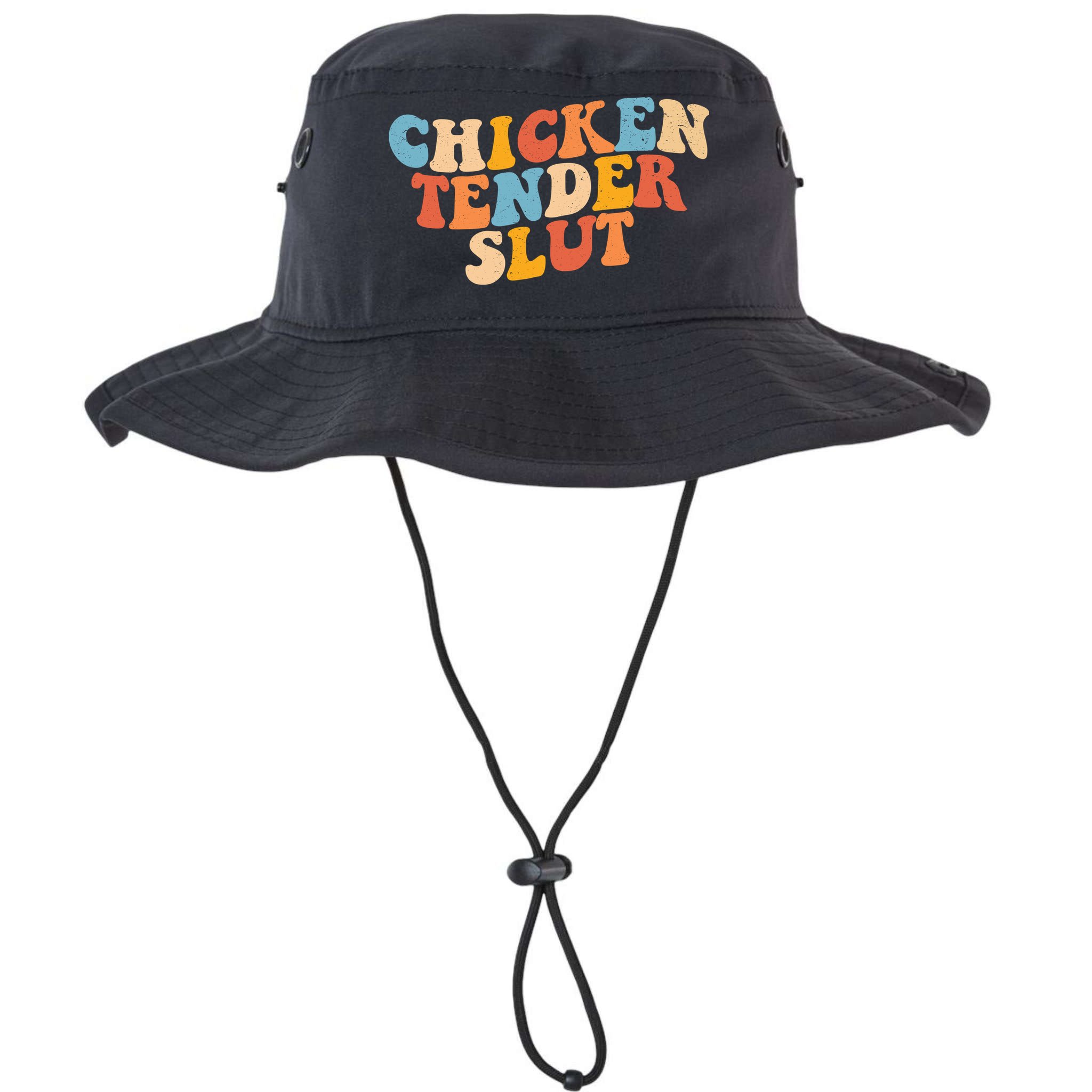 Chicken Tender Slut Retro Funny Bucket Hat