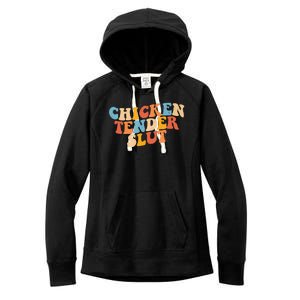 Chicken Tender Slut Retro Funny Women's Fleece Hoodie