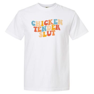 Chicken Tender Slut Retro Funny Garment-Dyed Heavyweight T-Shirt