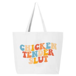 Chicken Tender Slut Retro Funny 25L Jumbo Tote