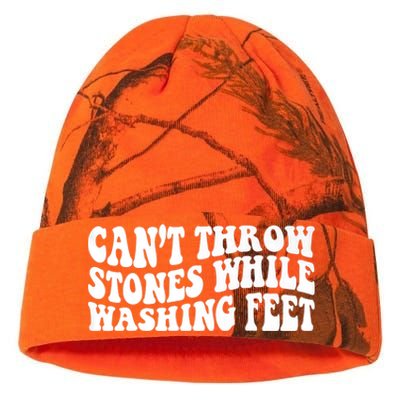 Can't Throw Stones While Washing Feet Kati Licensed 12" Camo Beanie