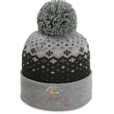 Colorful Turtle Sea Life The Baniff Cuffed Pom Beanie