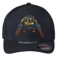 Colorful Turtle Sea Life Flexfit Unipanel Trucker Cap