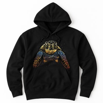 Colorful Turtle Sea Life Hoodie