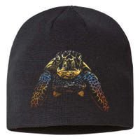 Colorful Turtle Sea Life Sustainable Beanie