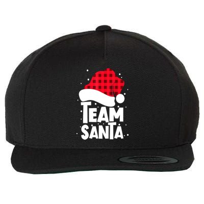 Christmas Team Santa Squad Family Matching Pajamas Gift Wool Snapback Cap