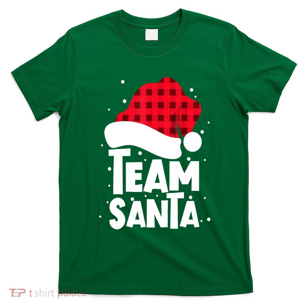 Christmas Team Santa Squad Family Matching Pajamas Gift T-Shirt