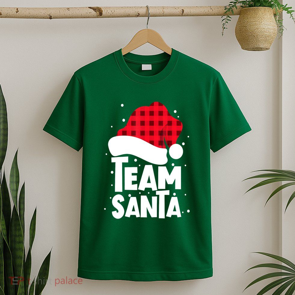 Christmas Team Santa Squad Family Matching Pajamas Gift T-Shirt