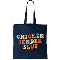 Chicken Tender Slut Retro Tote Bag