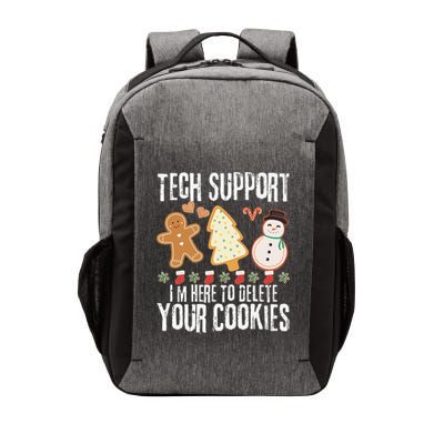 Christmas Tech Support Here To Delete Cookies Xmas Vector Backpack