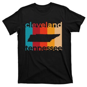 Cleveland Tennessee Souvenirs Retro Tn T-Shirt