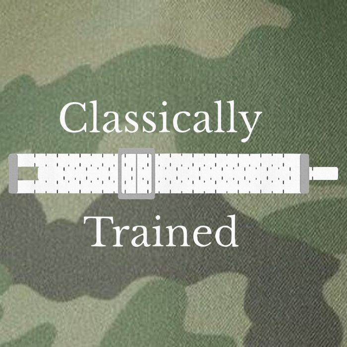 Classically Trained Slide Rule Mechanical Analog Calculator Legacy Tie Dye Trucker Hat