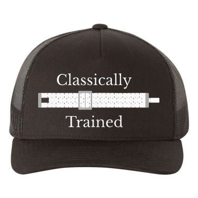 Classically Trained Slide Rule Mechanical Analog Calculator Yupoong Adult 5-Panel Trucker Hat
