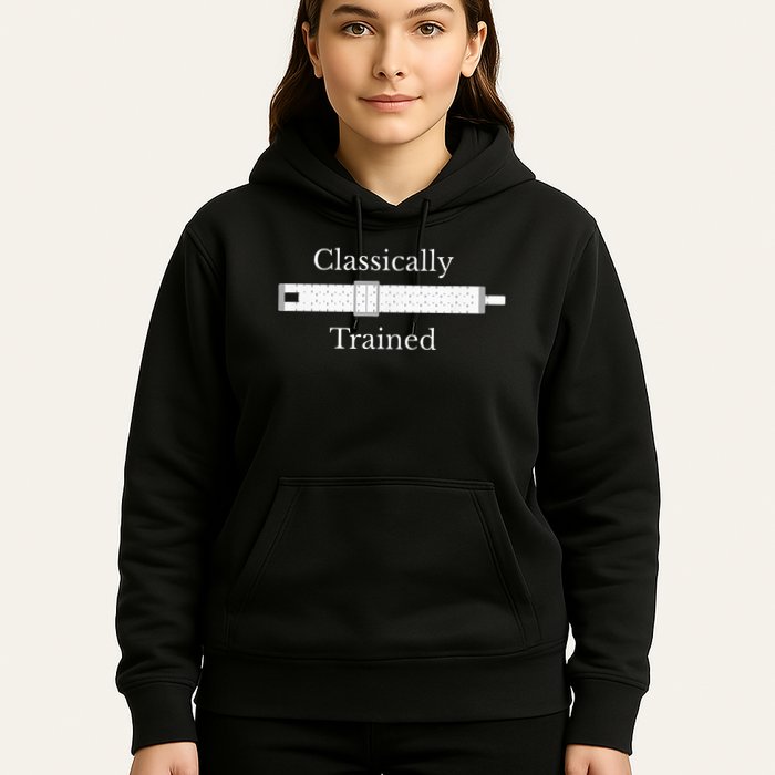 Classically Trained Slide Rule Mechanical Analog Calculator Hoodie