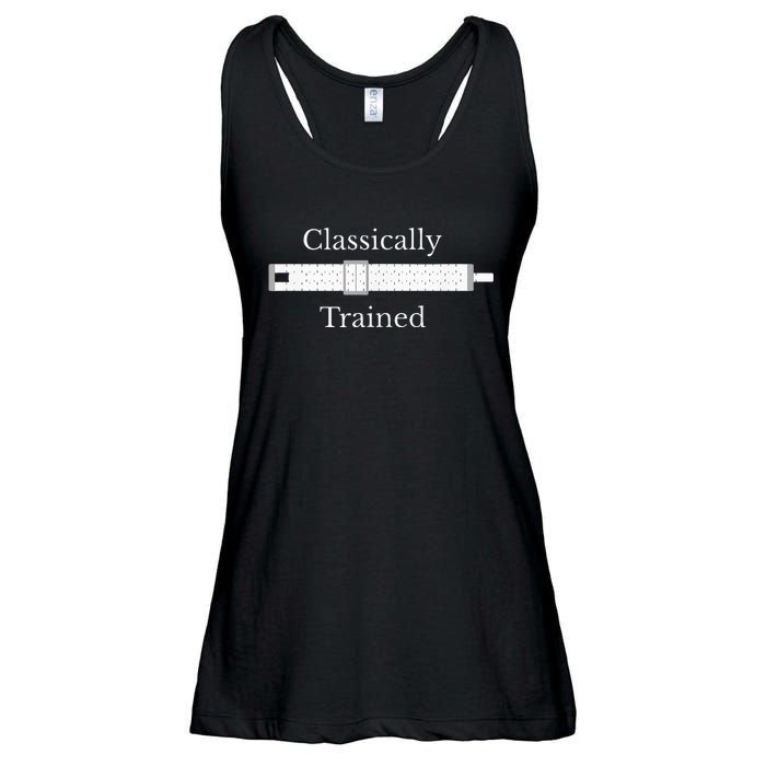 Classically Trained Slide Rule Mechanical Analog Calculator Ladies Essential Flowy Tank