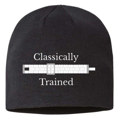 Classically Trained Slide Rule Mechanical Analog Calculator Sustainable Beanie