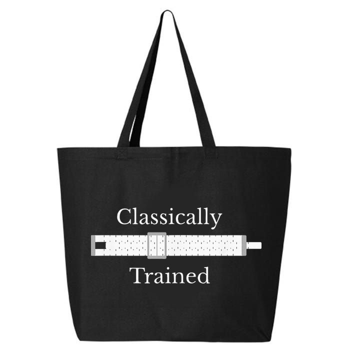 Classically Trained Slide Rule Mechanical Analog Calculator 25L Jumbo Tote