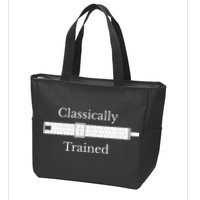 Classically Trained Slide Rule Mechanical Analog Calculator Zip Tote Bag