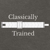 Classically Trained Slide Rule Mechanical Analog Calculator Cotton Canvas Backpack