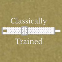 Classically Trained Slide Rule Mechanical Analog Calculator Garment-Dyed Women's Muscle Tee