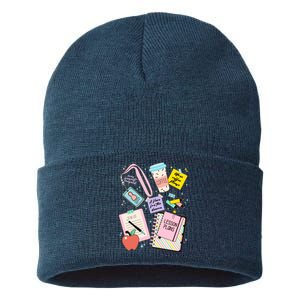 Cute Teacher Stuff School Life Sustainable Knit Beanie