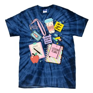 Cute Teacher Stuff School Life Tie-Dye T-Shirt