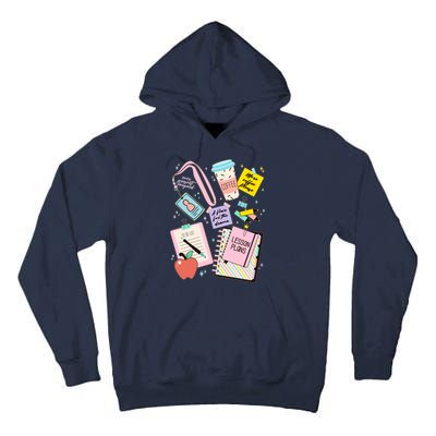 Cute Teacher Stuff School Life Tall Hoodie