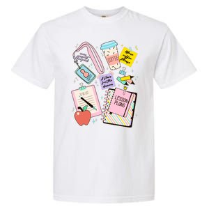 Cute Teacher Stuff School Life Garment-Dyed Heavyweight T-Shirt