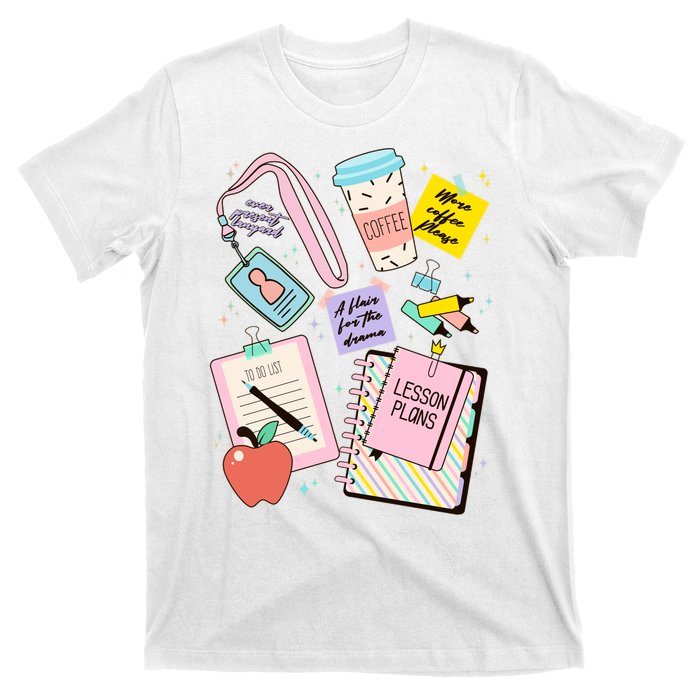 Cute Teacher Stuff School Life T-Shirt