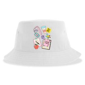 Cute Teacher Stuff School Life Sustainable Bucket Hat