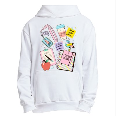 Cute Teacher Stuff School Life Urban Pullover Hoodie