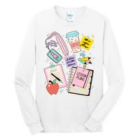 Cute Teacher Stuff School Life Tall Long Sleeve T-Shirt